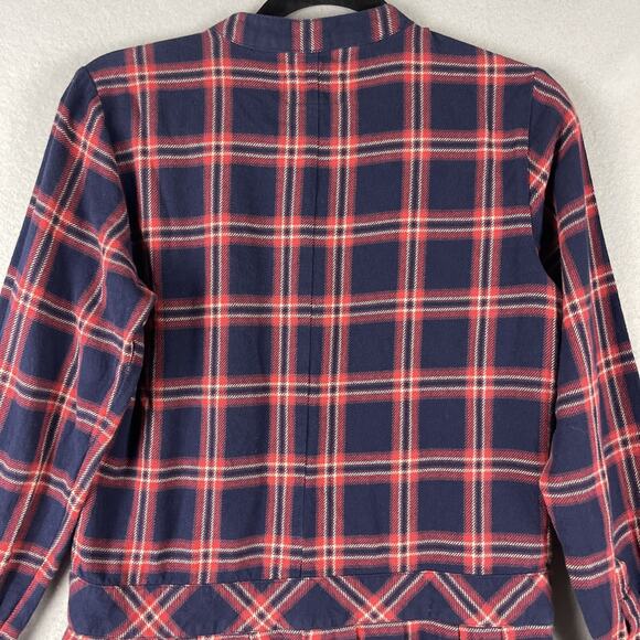 Current Elliott Flannel Dress Women Small Drop Waist Plaid Academia Preppy - Picture 10 of 13